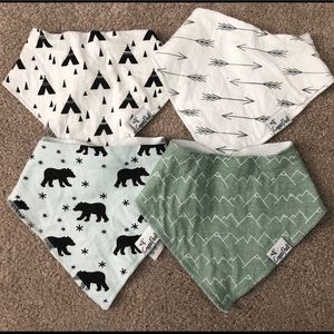 Set of 4 Bibs